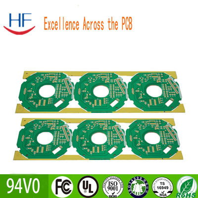 FR4 Material Placa de circuito impresso unilateral 1,6 mm Superfície de acabamento Osp Linha largura 0,35 mm