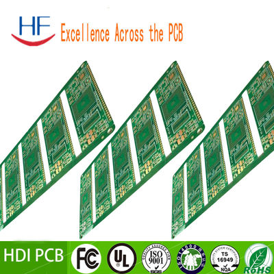 HDI Blind Buried Hole PCB 4oz 3mil FR4 placa de circuito HASL