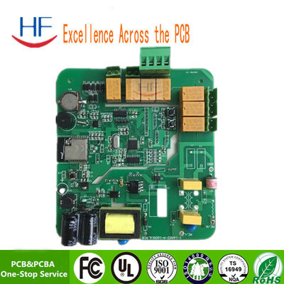 Serviço de montagem de PCB de alta Tg Placas de circuito múltiplos ENIG Custom