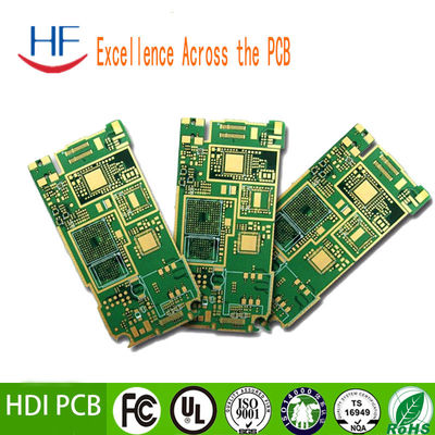 HDI 1.0mm FR4 Fast Turn PCB Assembly Produção OSP Impedância