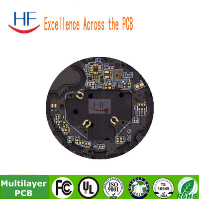 Black Oil 4 Mil Multilayer PCB Printed Circuit Board KB FR4 Material de base