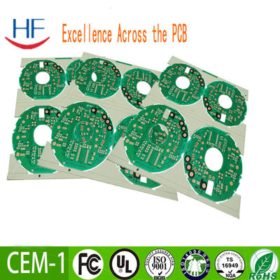 Placa de circuito impresso de PCB de lado único 1,6 mm de espessura 1 oz Sem máscara de solda