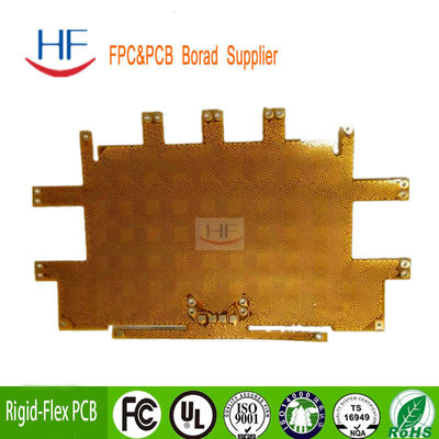 FPC de camada dupla de espessura de 1,6 mm FR4 placa de PCB flexível 4 oz