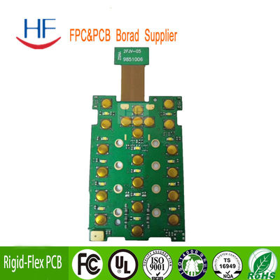 Serviço de montagem de circuitos PCB rígidos flexíveis 28 camadas FR4 ENIG 3oz