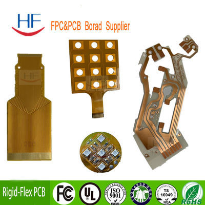 Serviço de protótipo de PCB rígido e flexível livre de chumbo 3mil 4oz FPC
