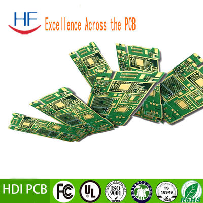 RoHS HDI PCB Fabricação Main Printed Circuit Board 1.6MM