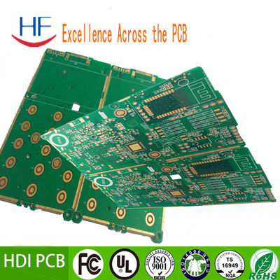 HDI SMD PCB Protótipo eletrônico de placa de montagem Imersão prata