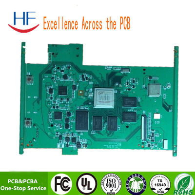 Serviço de montagem de PCB de baixo DK ROHS Imersão de placas de circuito prata