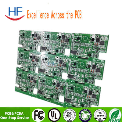 Serviço de montagem de PCB de baixo DK ROHS Imersão de placas de circuito prata