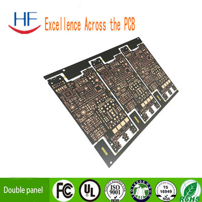Prototipo de PCB de alta precisão placa de circuito impresso placa preta 4 camada de acabamento de superfície livre de chumbo