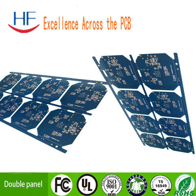 Placa de circuito de PCB de camadas múltiplas livre de chumbo Mascarinha de solda azul personalizada Fr4 Material de base