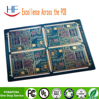 4oz 1.6mm High Frequency PCB Design Board Altura TG para Microondas