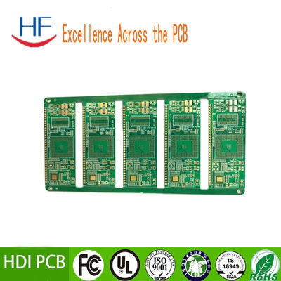 10 camadas Fr4 1.6mm 94v0 HDI PCB placa de circuito impresso