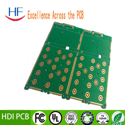 ENIG HDI Circuito de placa de PCB eletrônico 4 camada 1,6 mm