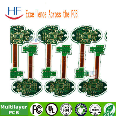 Dispositivo eletrônico HASL 4 oz HDI placa de PCB rígido flexível