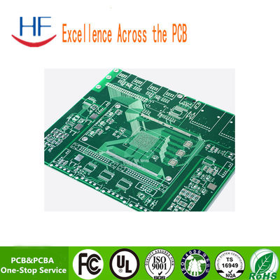 Placa de circuito de PCB de camadas múltiplas durável 6 camadas Verde Fr4 1OZ Espessura de cobre